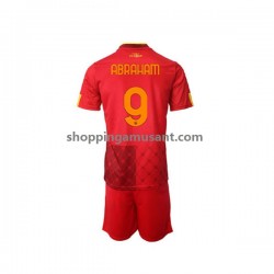 Maillot de Foot AS Rome Tammy Abraham 9 Enfant Domicile 2022-2023 Manche Courte