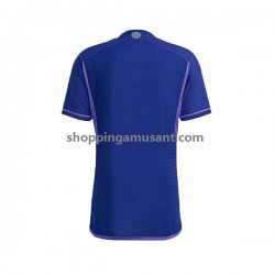 Maillot de Foot Argentine Homme Extérieur Coupe du Monde 2022 Manche Courte