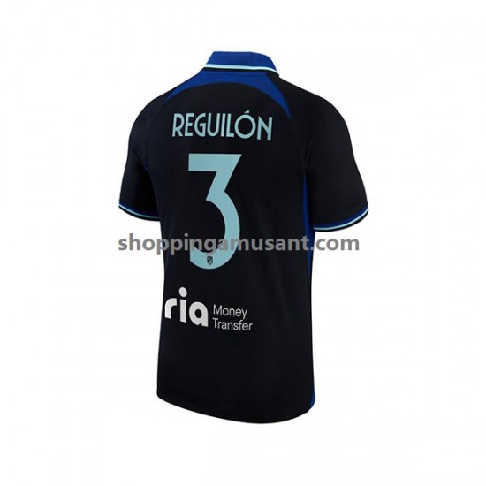 Maillot de Foot Atlético Madrid Sergio Reguilon 3 Homme Extérieur 2022-2023 Manche Courte