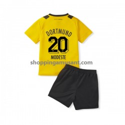 Maillot de Foot Borussia Dortmund Anthony Modeste 20 Enfant Domicile 2022-2023 Manche Courte
