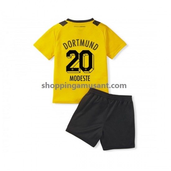 Maillot de Foot Borussia Dortmund Anthony Modeste 20 Enfant Domicile 2022-2023 Manche Courte