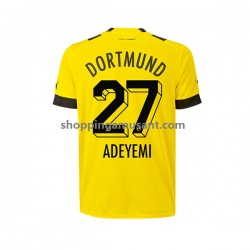 Maillot de Foot Borussia Dortmund Karim Adeyemi 27 Homme Domicile 2022-2023 Manche Courte