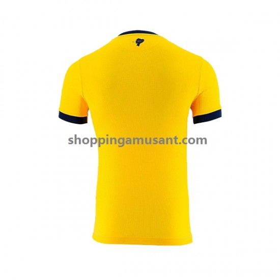 Maillot de Foot Ecuador Homme Domicile Coupe du Monde 2022 Manche Courte