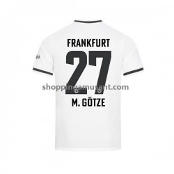 Maillot de Foot Eintracht Frankfurt Mario Gotze Homme Domicile 2022-2023 Manche Courte