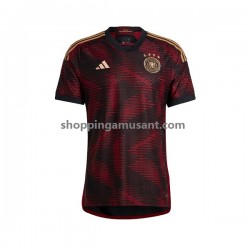 Maillot de Foot Allemagne Homme Extérieur Coupe du Monde 2022 Manche Courte