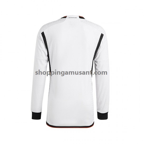 Maillot de Foot Allemagne Homme Domicile Coupe du Monde 2022 Manche Longue