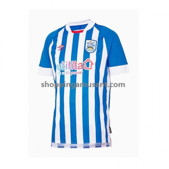 Maillot de Foot Huddersfield Homme Domicile 2022-2023 Manche Courte