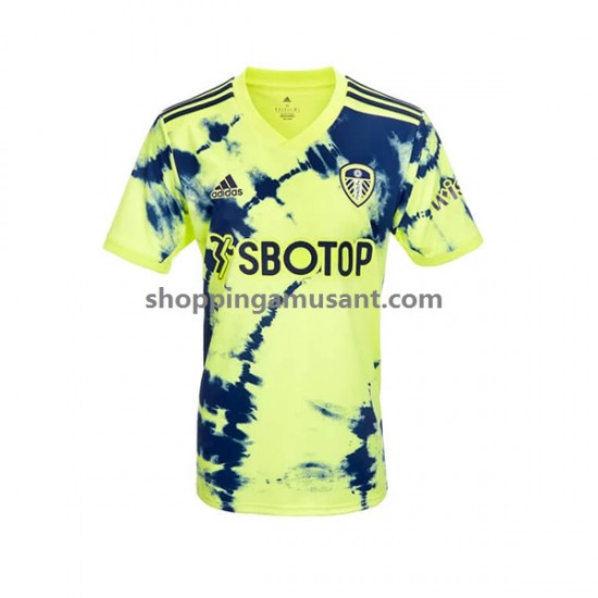 Maillot de Foot Leeds United Homme Extérieur 2022-2023 Manche Courte