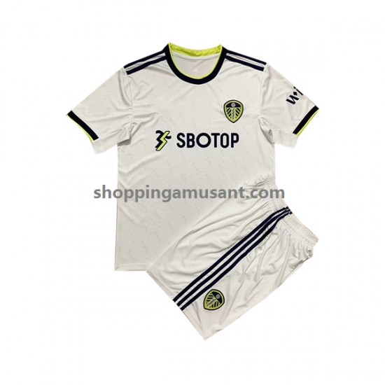 Maillot de Foot Leeds United Enfant Domicile 2022-2023 Manche Courte