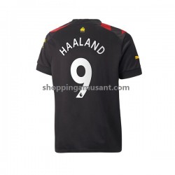 Maillot de Foot Manchester City Haaland 9 Homme Extérieur 2022-2023 Manche Courte