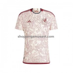 Maillot de Foot Mexique Homme Extérieur Coupe du Monde 2022 Manche Courte