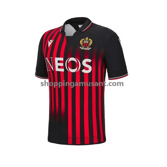 Maillot de Foot OGC Nice Homme Domicile 2022-2023 Manche Courte