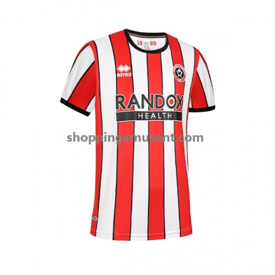 Maillot de Foot Sheffield United Homme Domicile 2022-2023 Manche Courte
