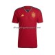 Maillot de Foot Espagne Homme Domicile Coupe du Monde 2022 Manche Courte