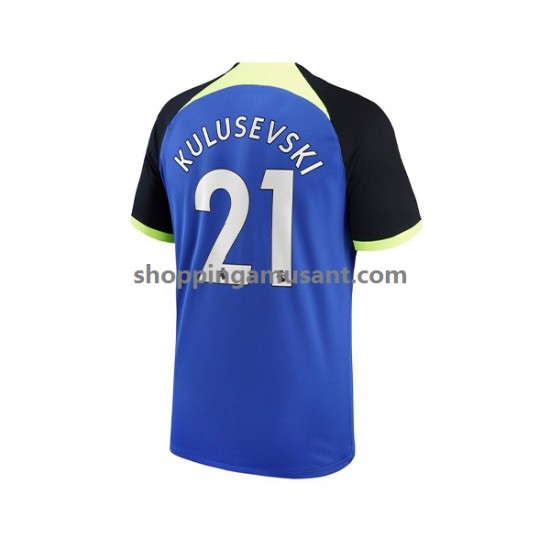 Maillot de Foot Tottenham Hotspur Kulusevski 21 Homme Extérieur 2022-2023 Manche Courte