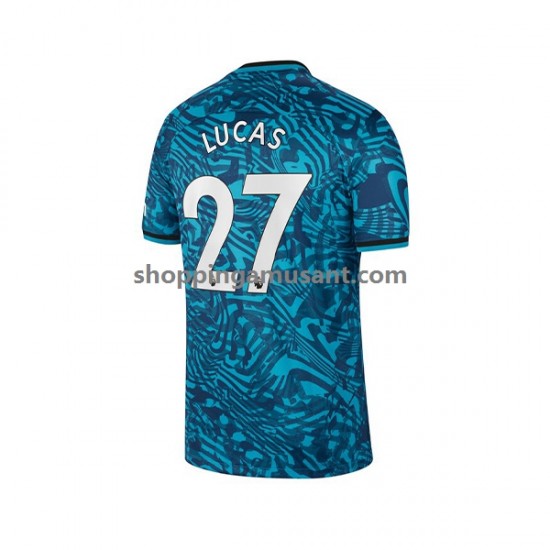 Maillot de Foot Tottenham Hotspur Lucas 27 Homme Neutre 2022-2023 Manche Courte
