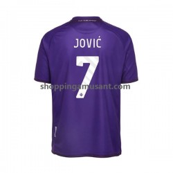 Maillot de Foot Fiorentina Jovic 7 Homme Domicile 2022-2023 Manche Courte