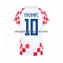Maillot de Foot Croatie Modrić 10 Homme Domicile Coupe du Monde 2022 Manche Courte