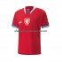 Maillot de Foot Tchéquie Homme Domicile 2022 Manche Courte