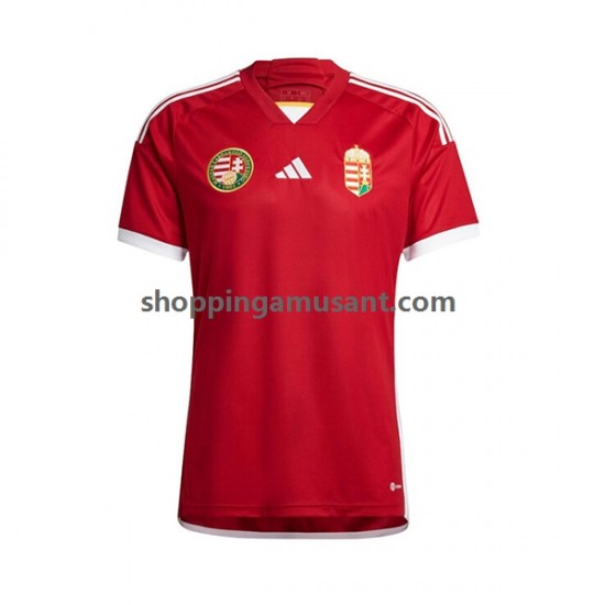 Maillot de Foot Hongrie Homme Domicile 2022 Manche Courte