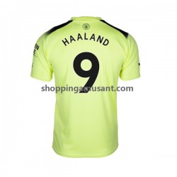 Maillot de Foot Manchester City Haaland 9 Homme Neutre 2022-2023 Manche Courte