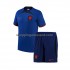 Maillot de Foot Pays-Bas Enfant Extérieur Coupe du Monde 2022 Manche Courte