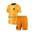 Maillot de Foot Pays-Bas Enfant Domicile Coupe du Monde 2022 Manche Courte