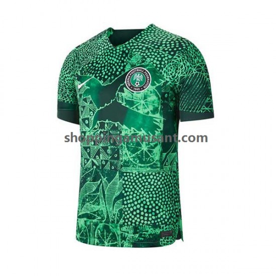 Maillot de Foot Nigeria Homme Domicile 2022 Manche Courte