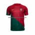 Maillot de Foot Portugal Homme Domicile Coupe du Monde 2022 Manche Courte