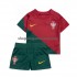 Maillot de Foot Portugal Enfant Domicile Coupe du Monde 2022 Manche Courte