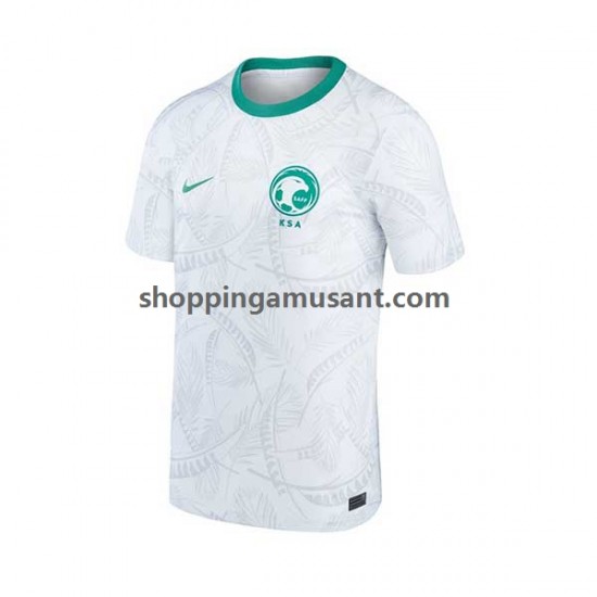 Maillot de Foot Arabie saoudite Homme Domicile Coupe du Monde 2022 Manche Courte