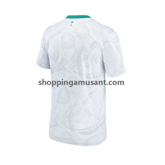 Maillot de Foot Arabie saoudite Homme Domicile Coupe du Monde 2022 Manche Courte