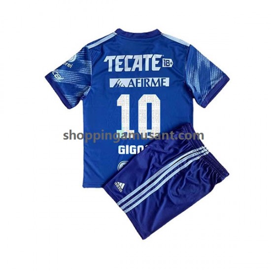 Maillot de Foot Tigres UANL André-Pierre Gignac 10 Enfant Extérieur 2022-2023 Manche Courte