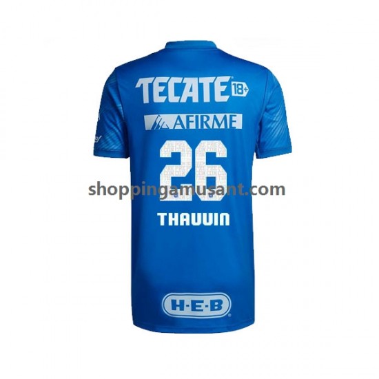 Maillot de Foot Tigres UANL Florian Thauvin 26 Homme Extérieur 2022-2023 Manche Courte