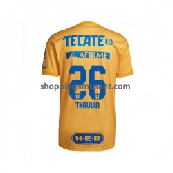 Maillot de Foot Tigres UANL Florian Thauvin 26 Homme Domicile 2022-2023 Manche Courte