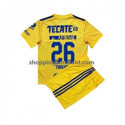 Maillot de Foot Tigres UANL Florian Thauvin 26 Enfant Domicile 2022-2023 Manche Courte