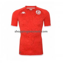 Maillot de Foot Tunisie Homme Domicile Coupe du Monde 2022 Manche Courte