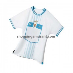 Maillot de Foot Uruguay Homme Extérieur Coupe du Monde 2022 Manche Courte