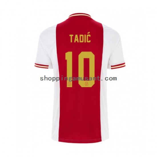 Maillot de Foot Ajax Amsterdam Dusan Tadic 10 Homme Domicile 2022-2023 Manche Courte