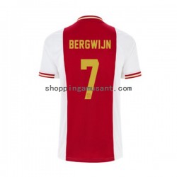 Maillot de Foot Ajax Amsterdam Steven Bergwijn 7 Homme Domicile 2022-2023 Manche Courte