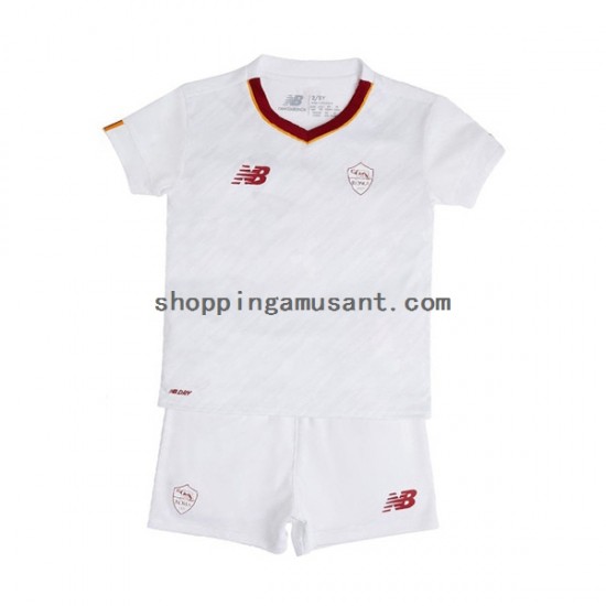 Maillot de Foot AS Rome Enfant Extérieur 2022-2023 Manche Courte