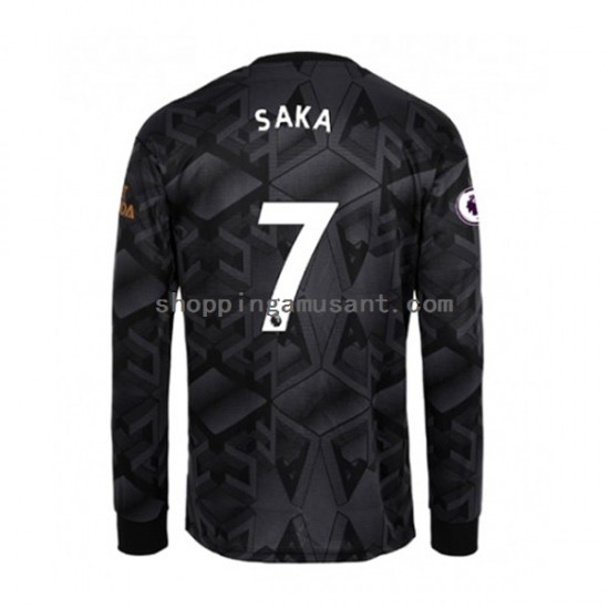 Maillot de Foot Arsenal Bukayo Saka 7 Homme Extérieur 2022-2023 Manche Longue