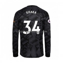 Maillot de Foot Arsenal Granit Xhaka 34 Homme Extérieur 2022-2023 Manche Longue