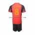 Maillot de Foot Belgique Youri Tielemans 8 Enfant Domicile Coupe du Monde 2022 Manche Courte