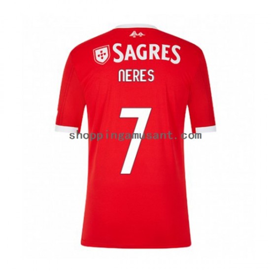 Maillot de Foot Benfica David Neres 7 Homme Domicile 2022-2023 Manche Courte