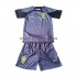 Maillot de Foot Brésil Gardien Enfant Domicile Coupe du Monde 2022 Manche Courte