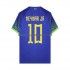 Maillot de Foot Brésil Neymar JR 10 Homme Extérieur Coupe du Monde 2022 Manche Courte