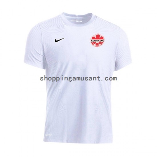 Maillot de Foot Canada Homme Extérieur Coupe du Monde 2022 Manche Courte