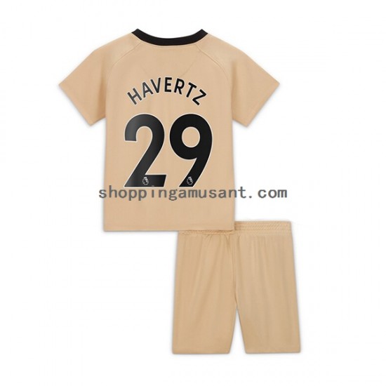 Maillot de Foot Chelsea Havertz 29 Enfant Neutre 2022-2023 Manche Courte