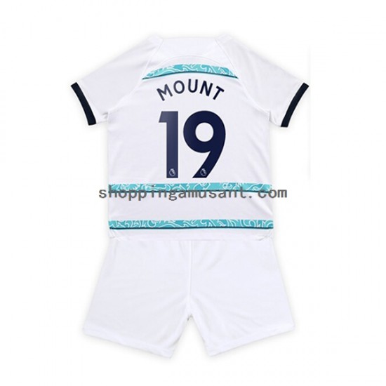 Maillot de Foot Chelsea Mount 19 Enfant Extérieur 2022-2023 Manche Courte